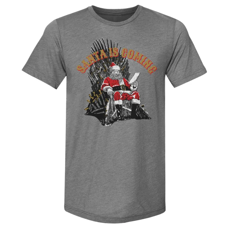 Christmas Santa Is Coming WHT sold by 500 Level