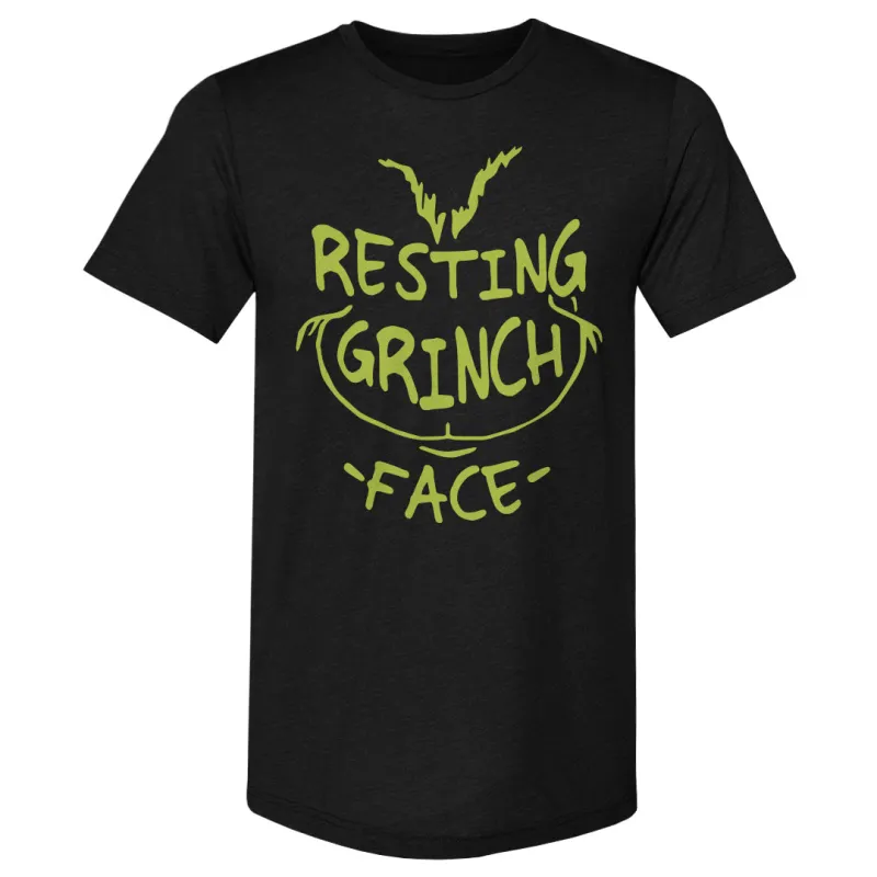 Christmas Resting Grinch Face WHT sold by 500 Level