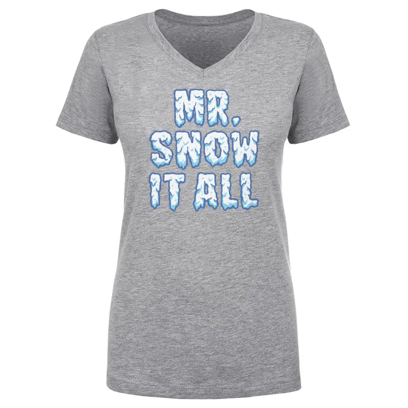 Christmas Mr. Snow It All WHT sold by 500 Level