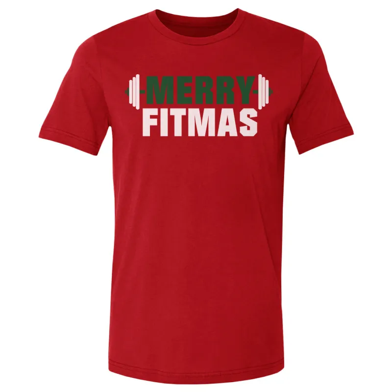 Christmas Merry Fitmas WHT sold by 500 Level