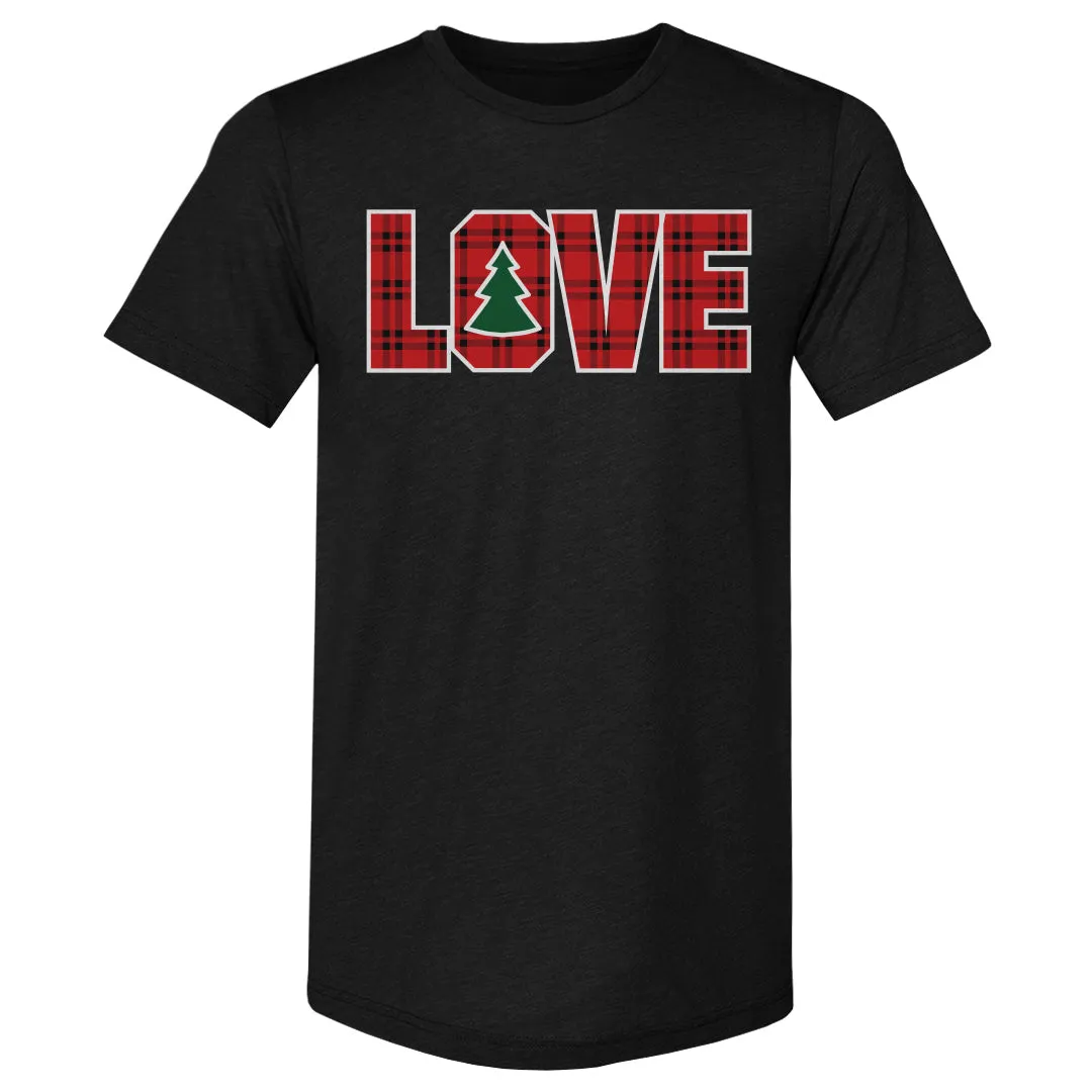 Christmas LOVE Christmas Plaid WHT sold by 500 Level
