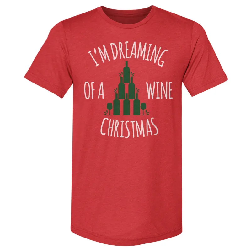 Christmas I'm Dreaming Of A Wine Christmas WHT sold by 500 Level