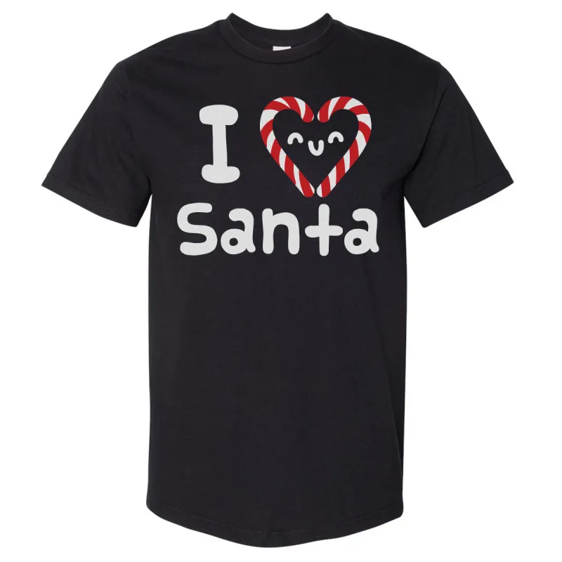 Christmas I Love Santa WHT sold by 500 Level