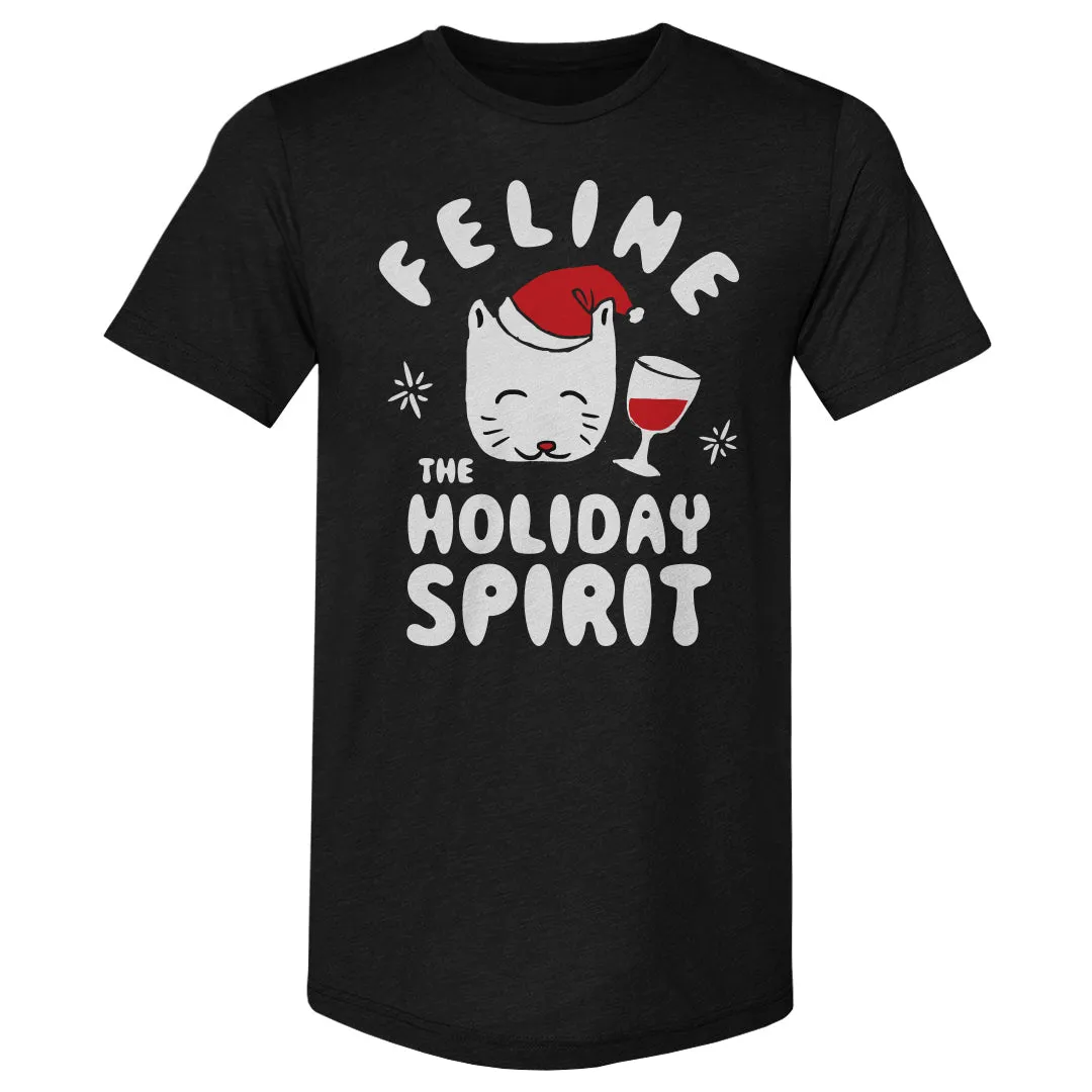 Christmas Feline The Holiday Spirit WHT sold by 500 Level