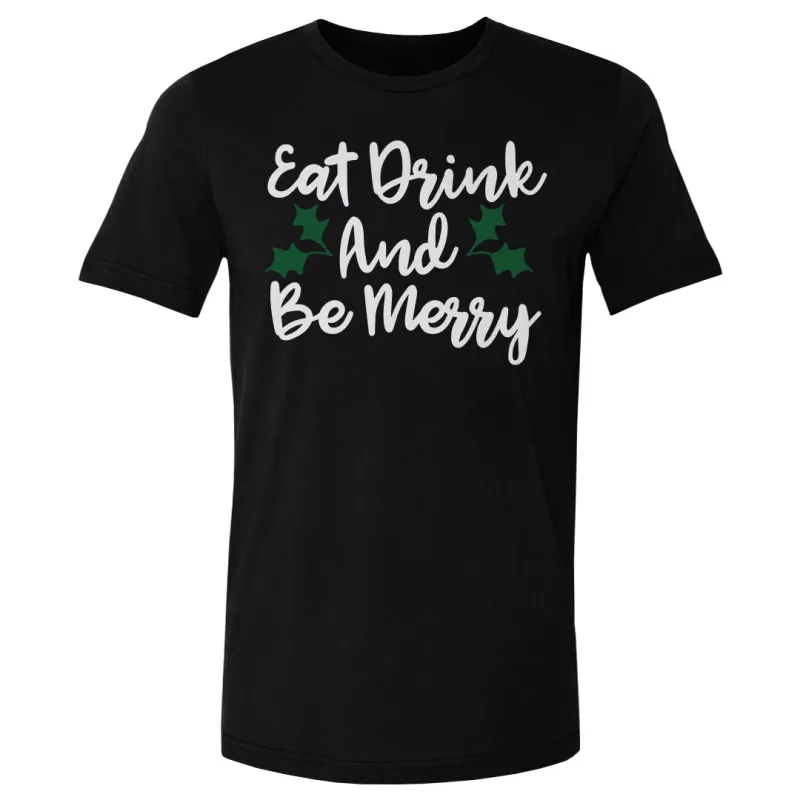 Christmas Eat Drink And Be Merry WHT sold by 500 Level