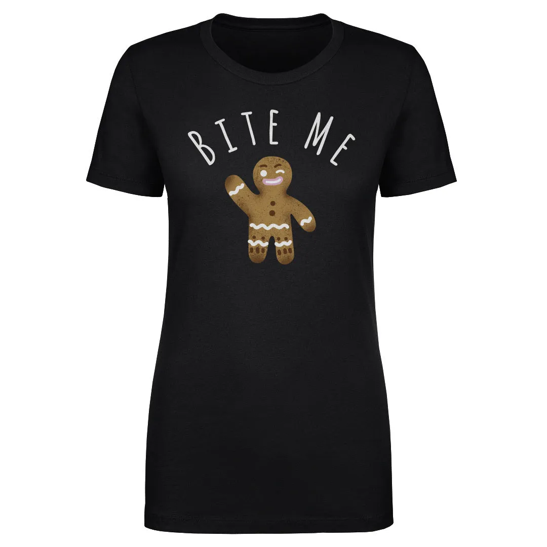 Christmas Bite Me WHT sold by 500 Level