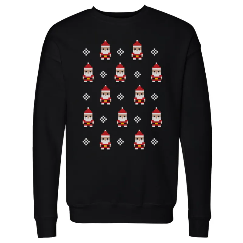 Christmas 8-bit Santas WHT sold by 500 Level