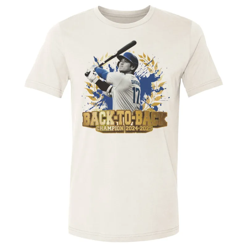 Shohei Ohtani Los Angeles D Back-To-Back Champion sold by 500 Level