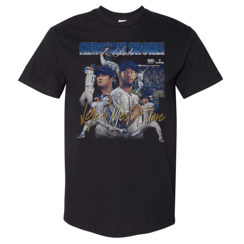 Shohei Ohtani & Clayton Kershaw Los Angeles D Legend Meets Future WHT sold by 500 Level