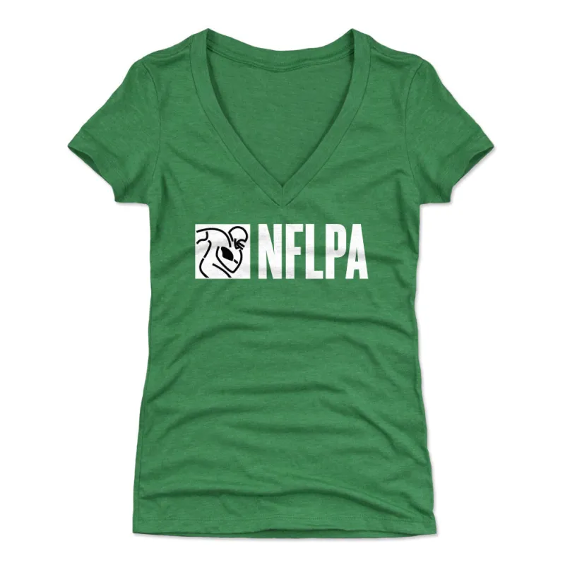 NFLPA Horizontal Logo White WHT sold by 500 Level