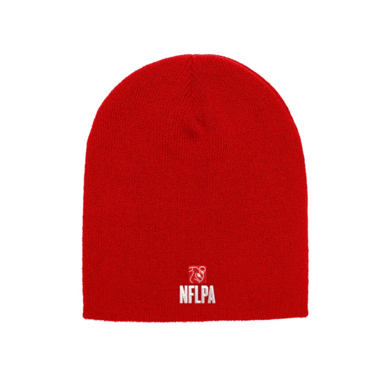 NFLPA Stacked Logo Red White sold by 500 Level
