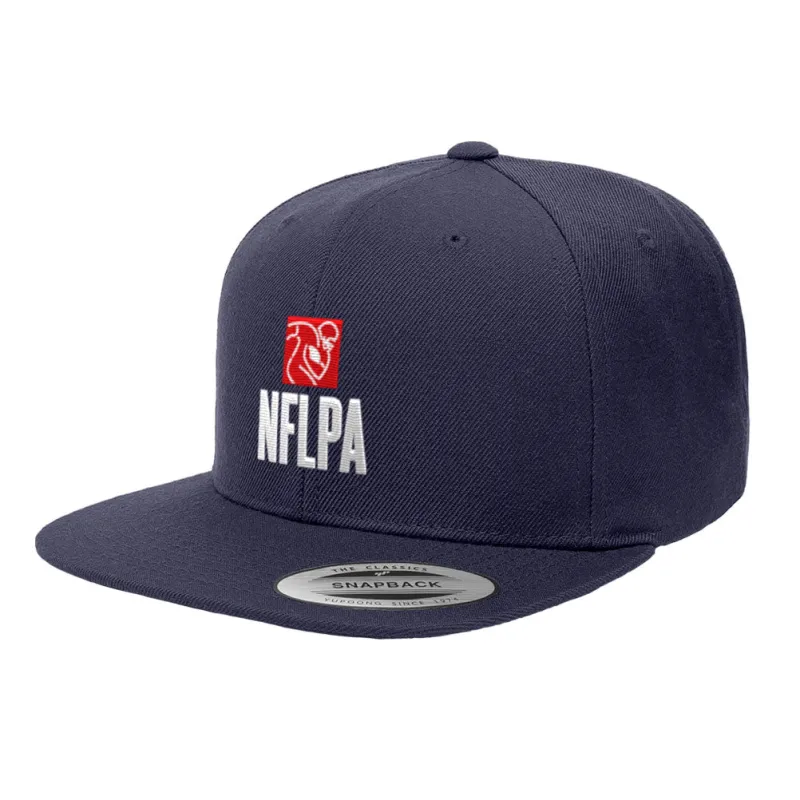 NFLPA Stacked Logo Red White sold by 500 Level