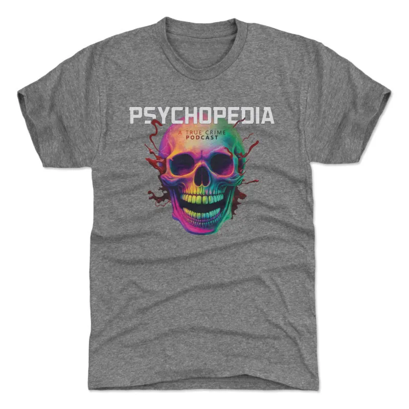 Psychopedia Logo WHT sold by 500 Level