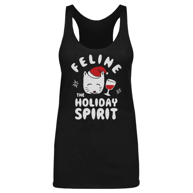Christmas Feline The Holiday Spirit WHT sold by 500 Level