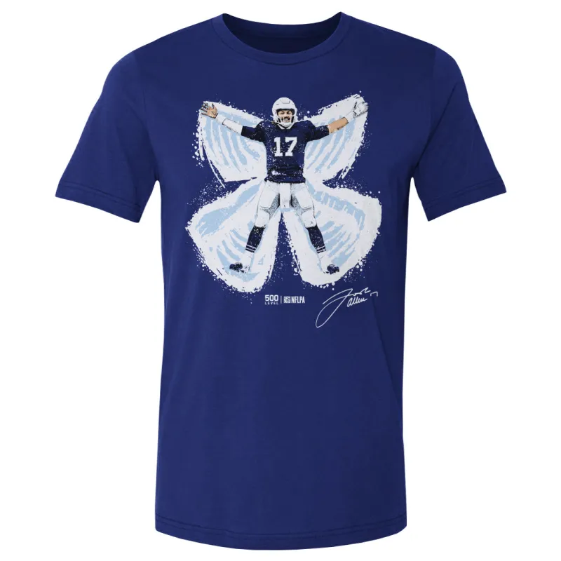 Josh Allen Buffalo Snow Angel WHT sold by 500 Level