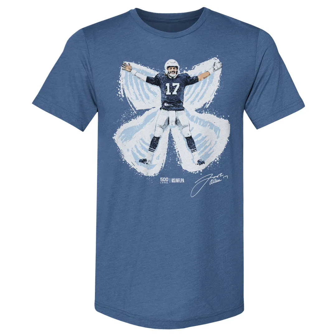 Josh Allen Buffalo Snow Angel WHT sold by 500 Level