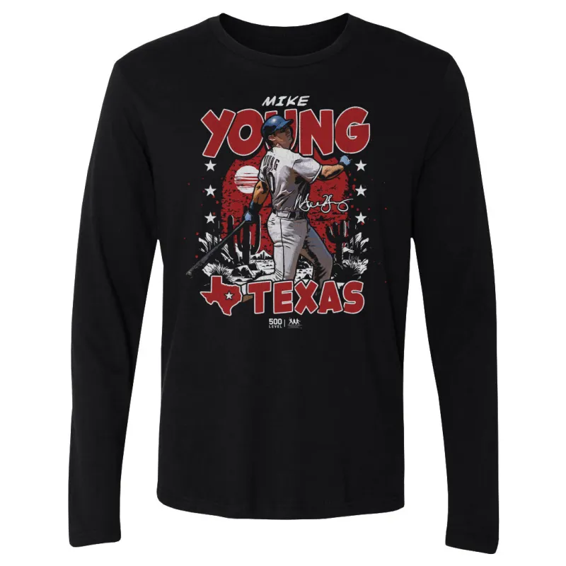 Michael Young Texas Gritty WHT sold by 500 Level