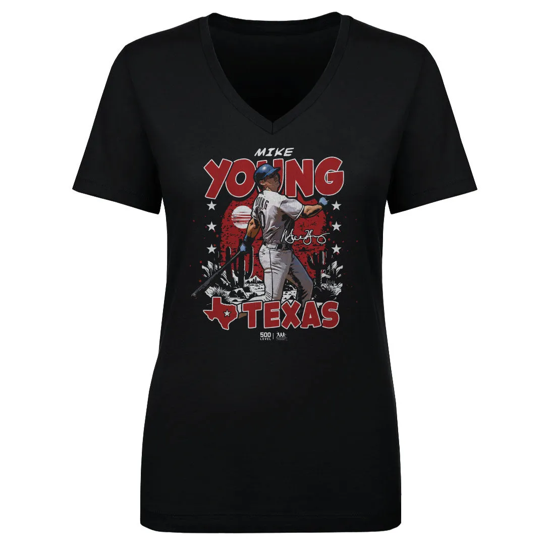 Michael Young Texas Gritty WHT sold by 500 Level