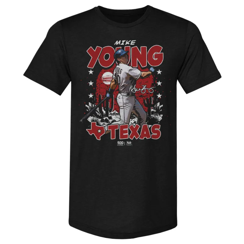 Michael Young Texas Gritty WHT sold by 500 Level