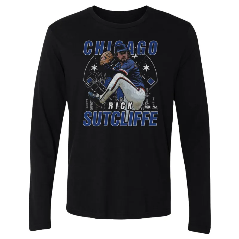 Rick Sutcliffe Chicago C Gritty WHT sold by 500 Level