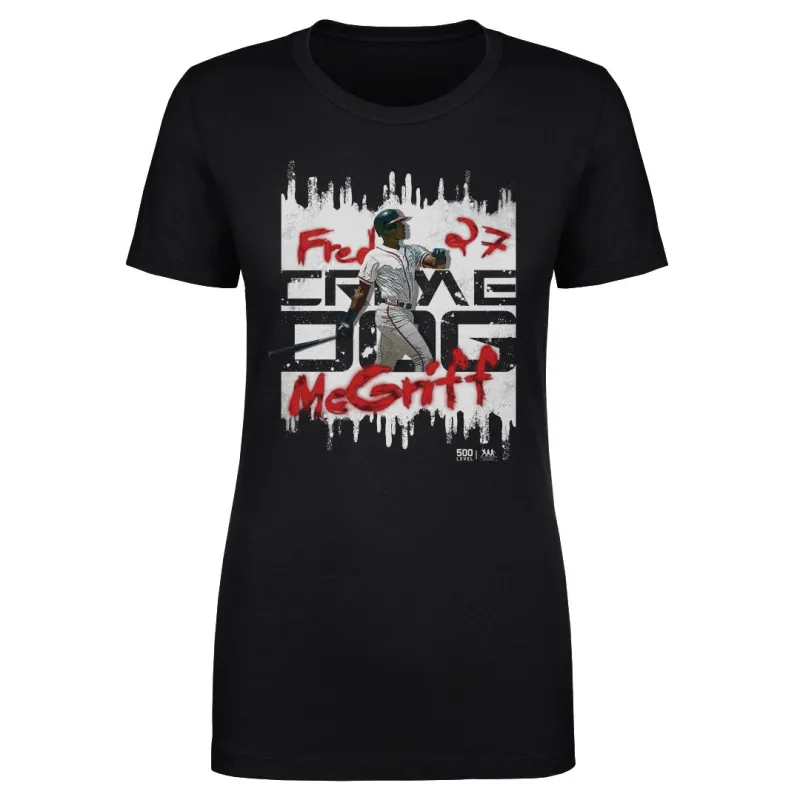 Fred McGriff Atlanta Name Number WHT sold by 500 Level