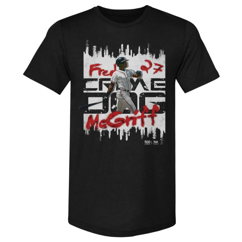 Fred McGriff Atlanta Name Number WHT sold by 500 Level