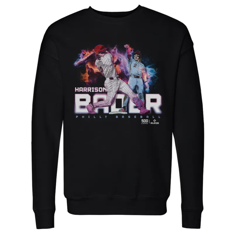 Harrison Bader Philadelphia Neon WHT sold by 500 Level