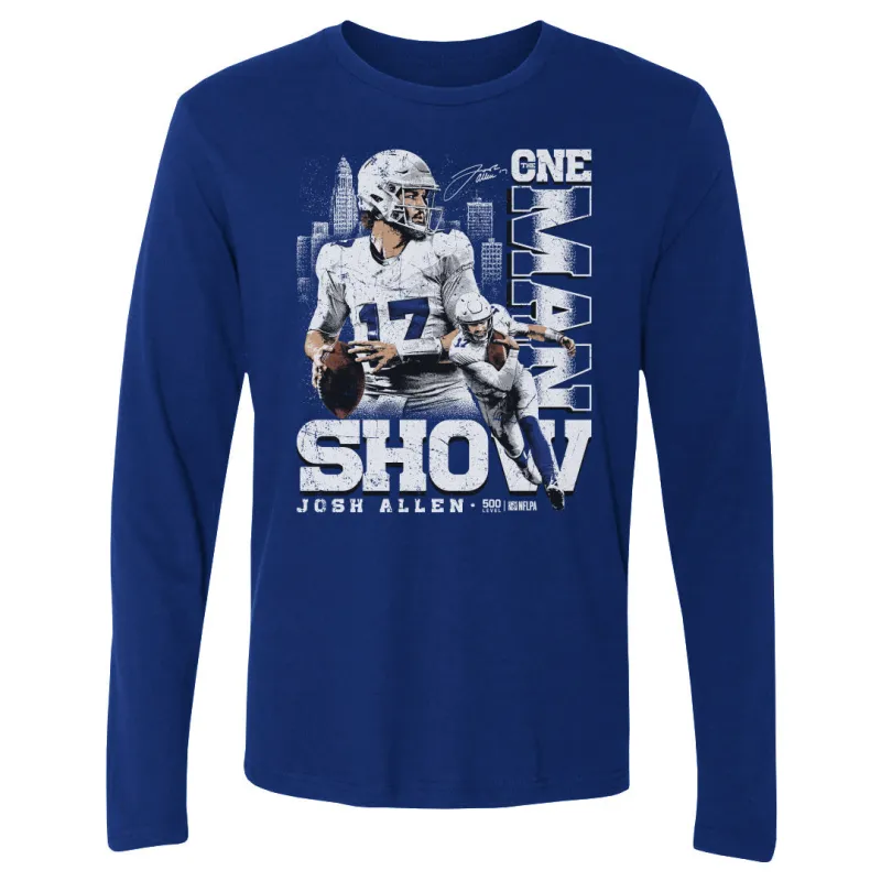 Josh Allen Buffalo One Man Show WHT sold by 500 Level
