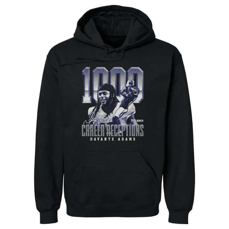 Davante Adams Los Angeles R 1000 Career Receptions WHT sold by 500 Level