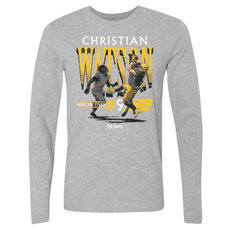 Christian Watson Green Bay Player Name WHT sold by 500 Level