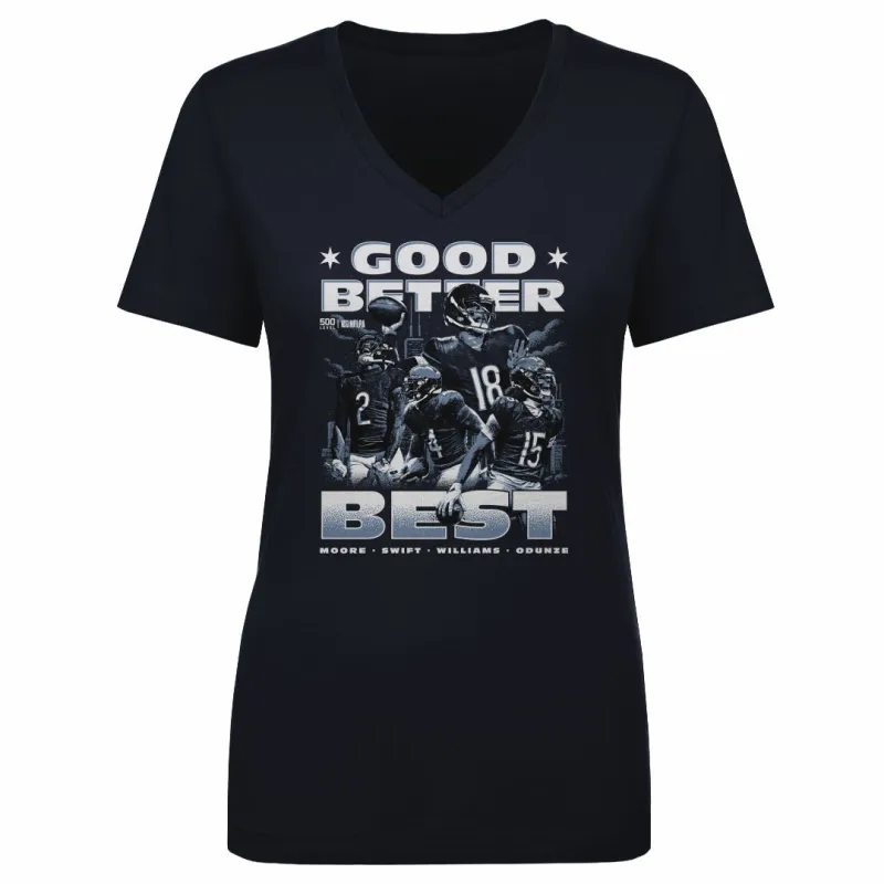 Caleb Williams Chicago Good Better Best WHT sold by 500 Level