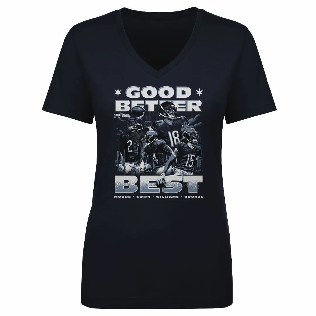 Caleb Williams Chicago Good Better Best WHT sold by 500 Level