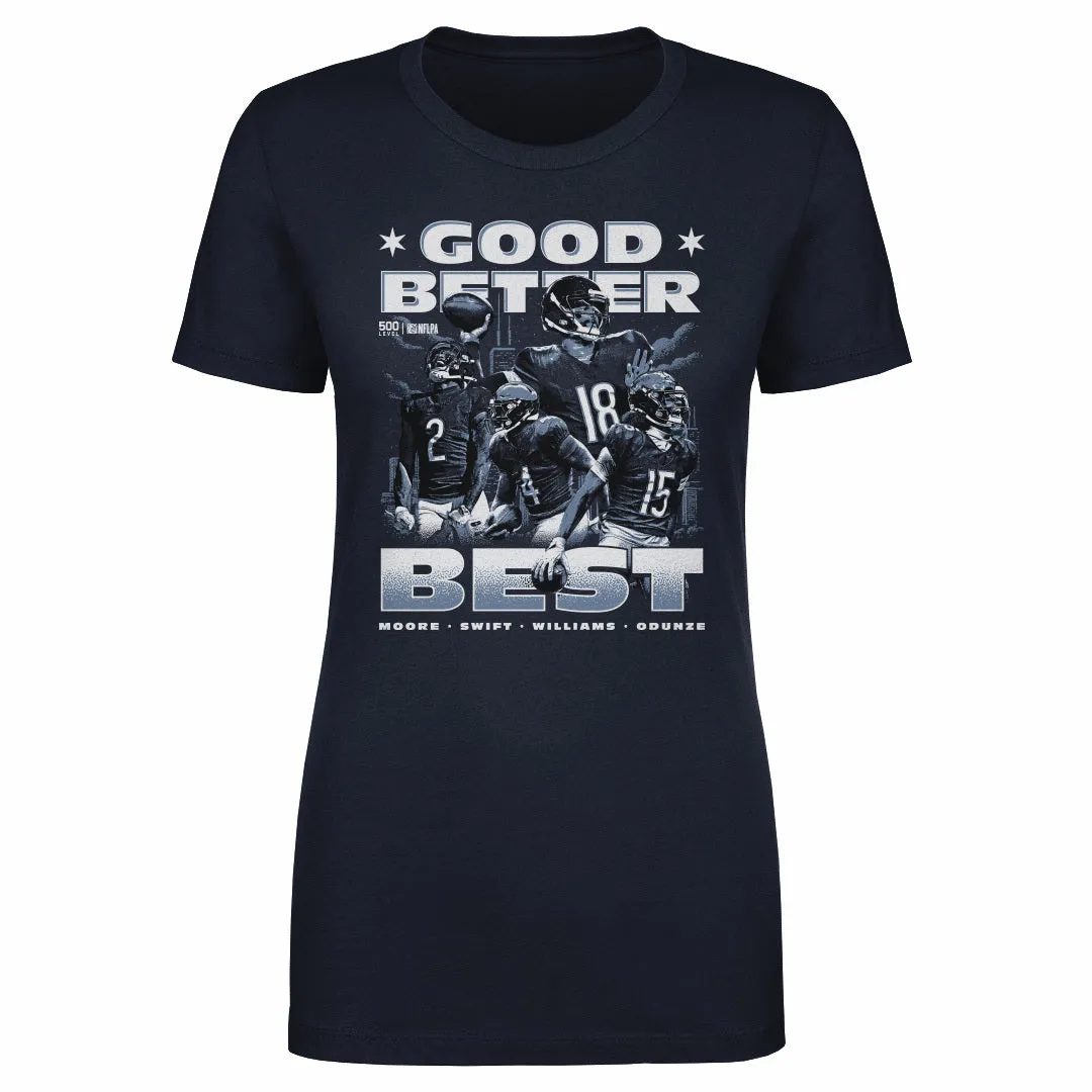 Caleb Williams Chicago Good Better Best WHT sold by 500 Level