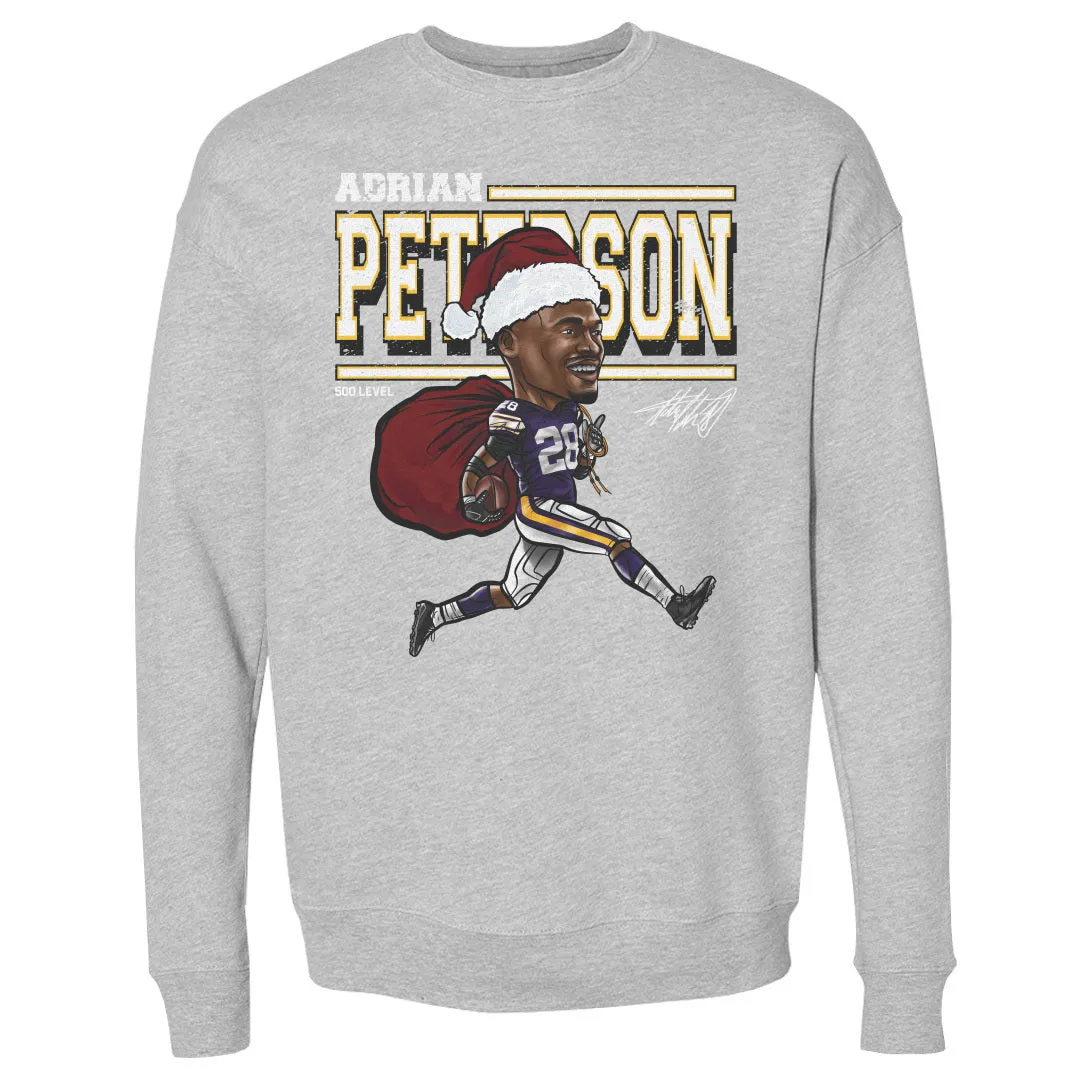 Adrian Peterson Minnesota Cartoon Santa Hat WHT sold by 500 Level