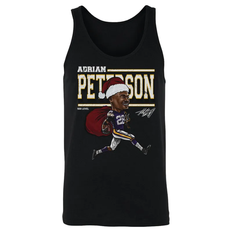Adrian Peterson Minnesota Cartoon Santa Hat WHT sold by 500 Level