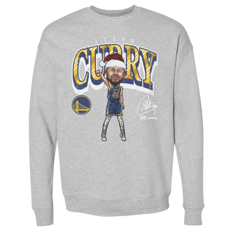 Steph Curry Golden State Warriors Cartoon Santa Hat WHT sold by 500 Level