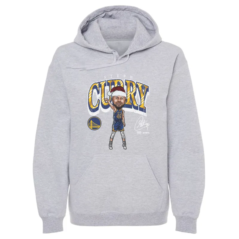 Steph Curry Golden State Warriors Cartoon Santa Hat WHT sold by 500 Level