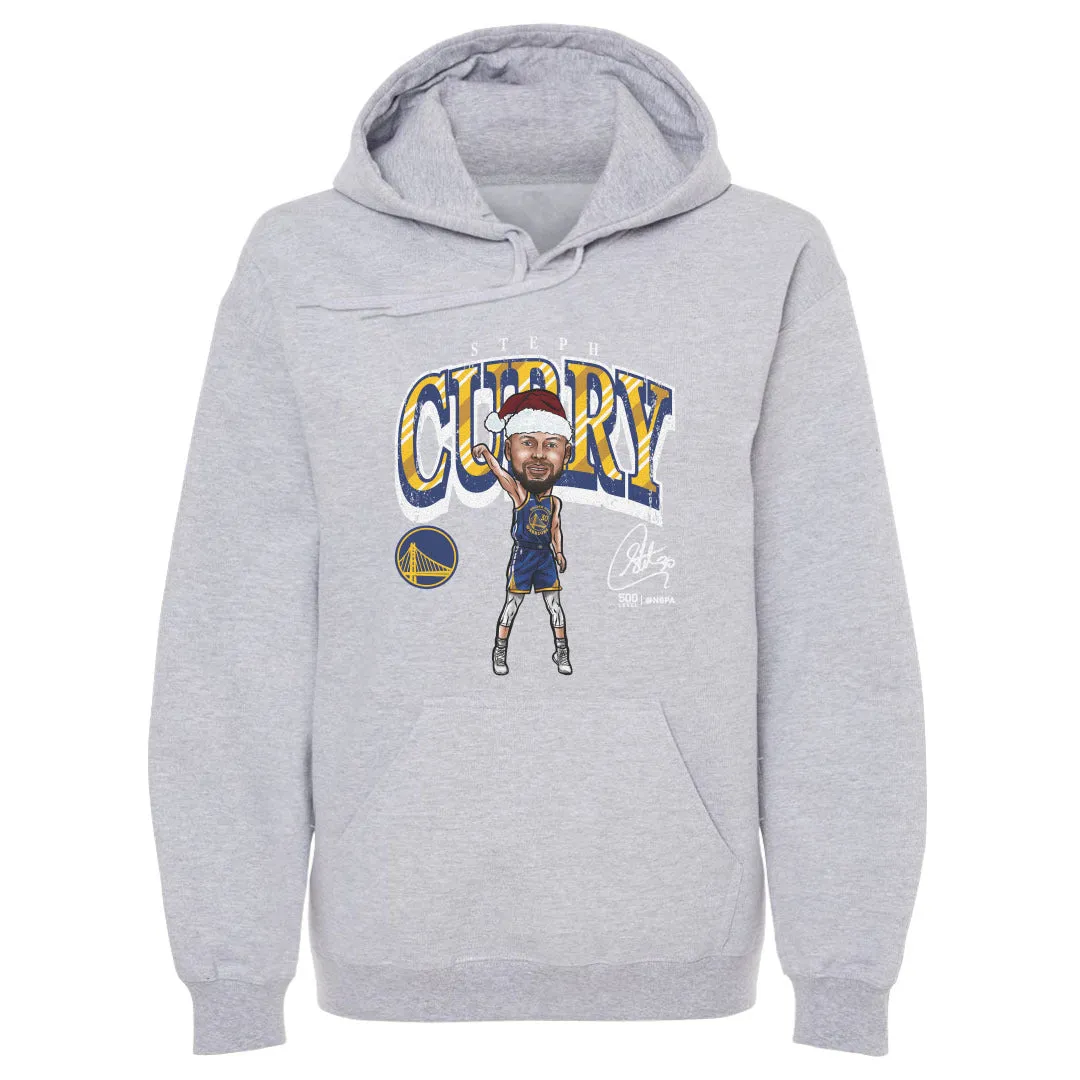 Steph Curry Golden State Warriors Cartoon Santa Hat WHT sold by 500 Level