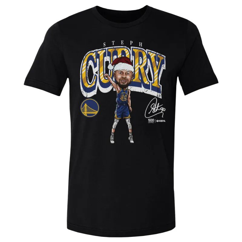 Steph Curry Golden State Warriors Cartoon Santa Hat WHT sold by 500 Level