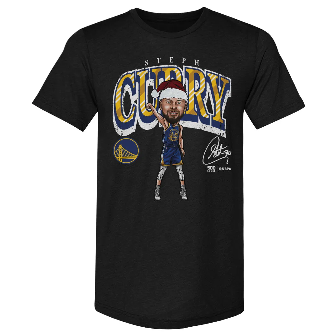 Steph Curry Golden State Warriors Cartoon Santa Hat WHT sold by 500 Level product image thumbnail 3