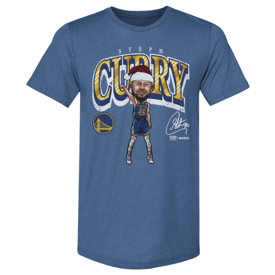 Steph Curry Golden State Warriors Cartoon Santa Hat WHT sold by 500 Level
