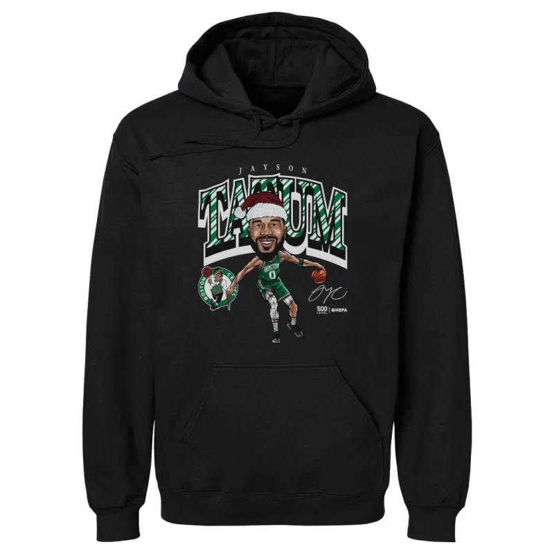 Jayson Tatum Boston Celtics Cartoon Santa Hat WHT sold by 500 Level