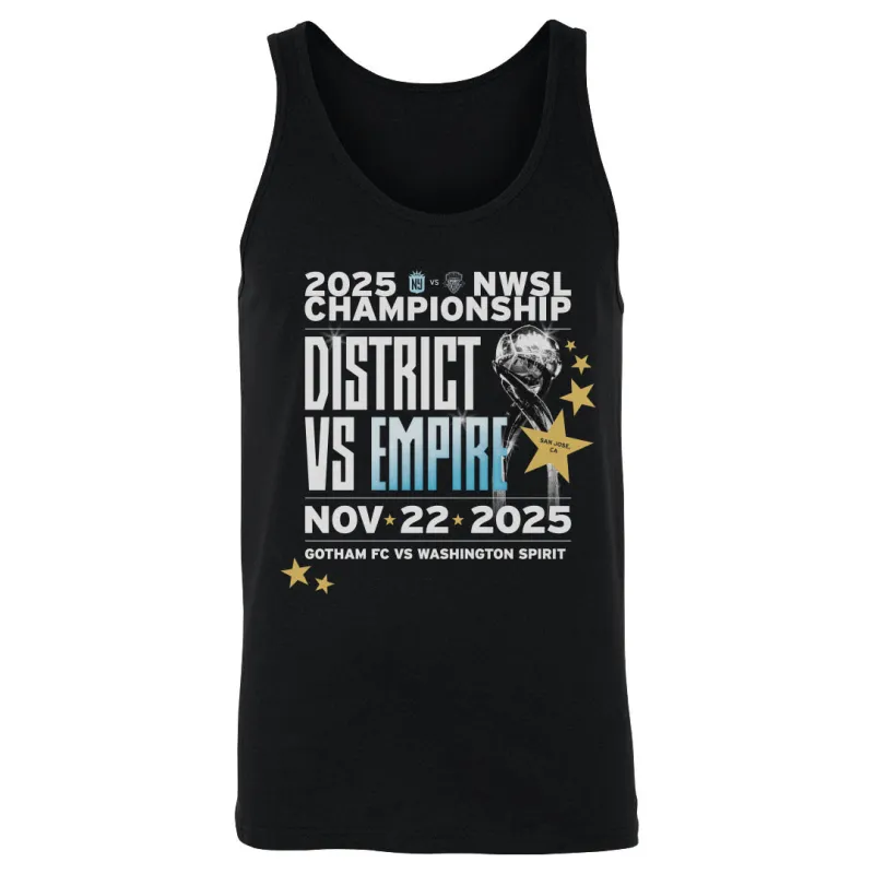 2025 NWSL Championship Gotham FC Vs. Washington Spirit WHT sold by 500 Level