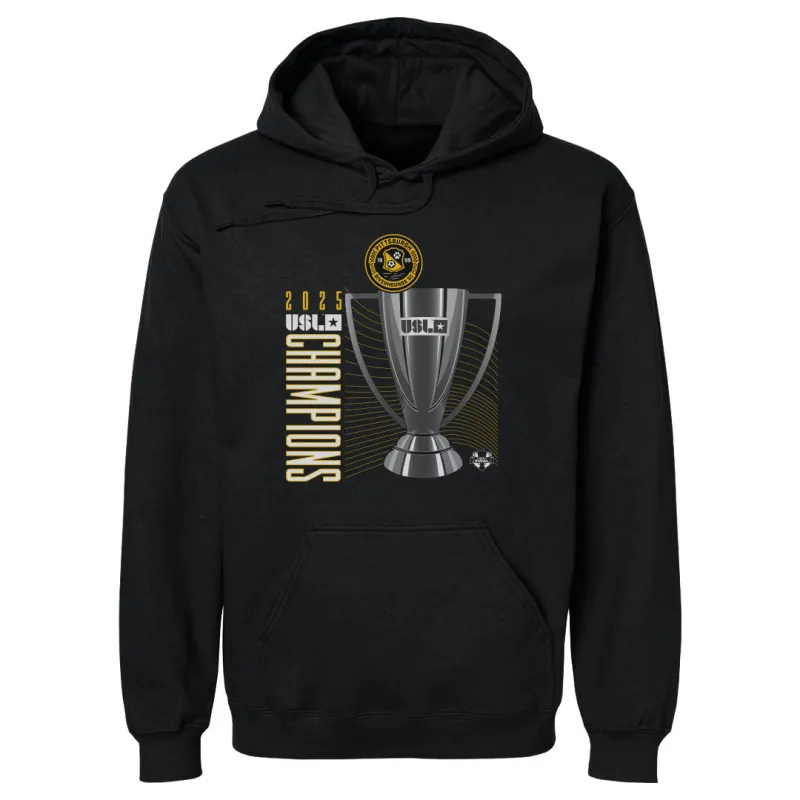 Pittsburgh Riverhounds SC 2025 USL Championship Final Champions Trophy WHT sold by 500 Level