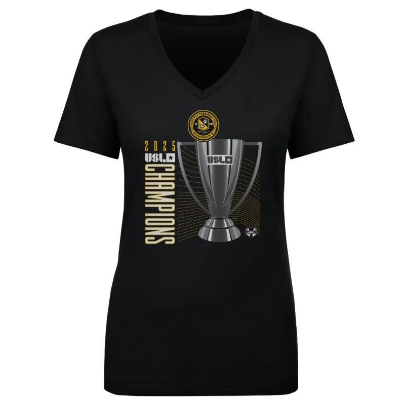 Pittsburgh Riverhounds SC 2025 USL Championship Final Champions Trophy WHT sold by 500 Level