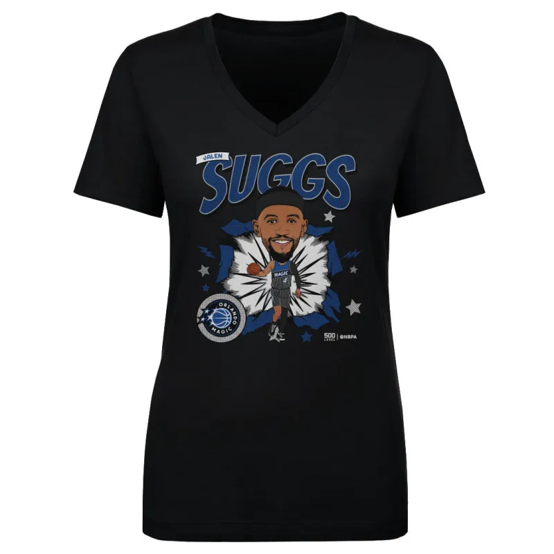 Jalen Suggs Orlando Magic Caricature WHT sold by 500 Level
