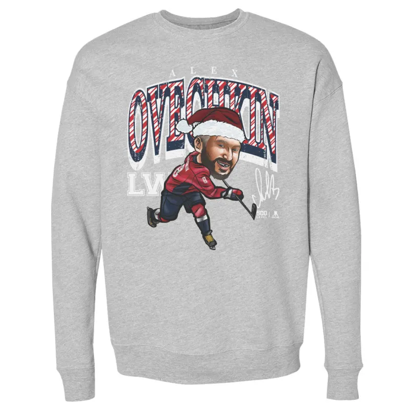 Alex Ovechkin Washington Cartoon Santa Hat WHT sold by 500 Level