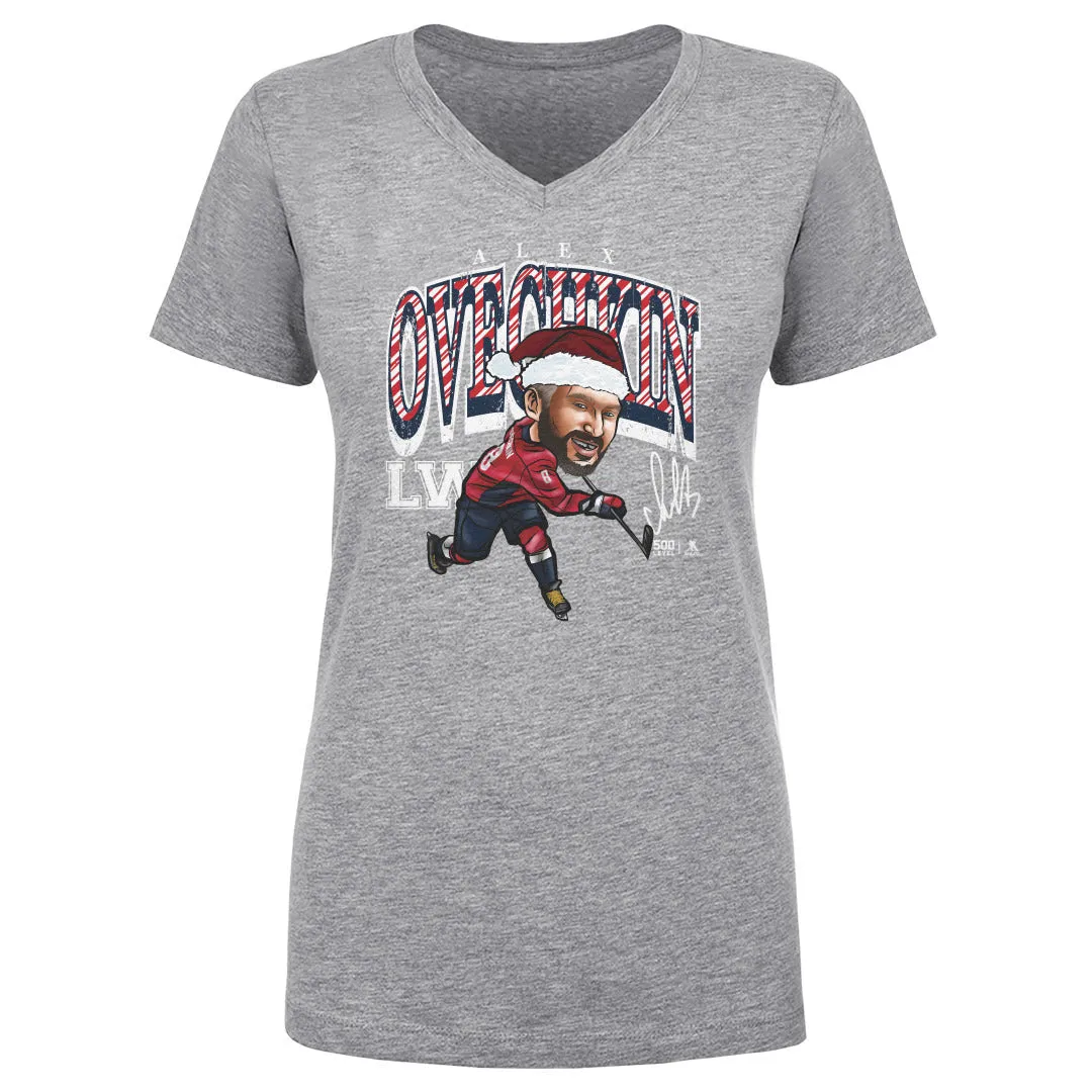 Alex Ovechkin Washington Cartoon Santa Hat WHT sold by 500 Level product image thumbnail 3