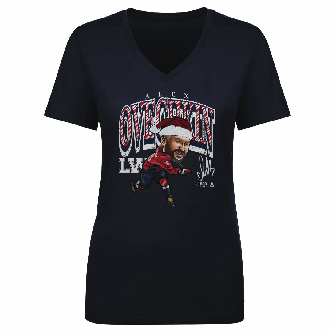 Alex Ovechkin Washington Cartoon Santa Hat WHT sold by 500 Level product image thumbnail 2