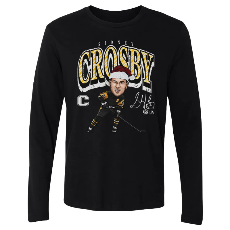 Sidney Crosby Pittsburgh Cartoon Santa Hat WHT sold by 500 Level